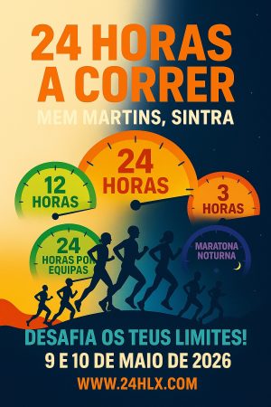 24 Hours Running from Mem Martins – Sintra