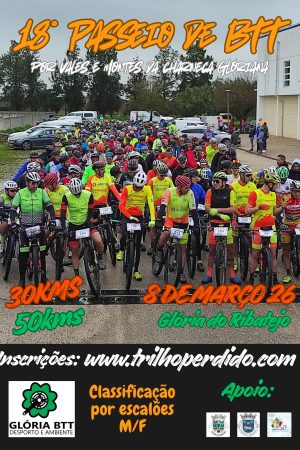 18th BTT Ride – Through the Valleys and Hills of Gloriana's Charneca